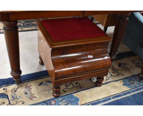 A Victorian Step commode