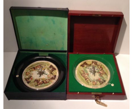 F.H. AYRES, LONDON, A 19TH CENTURY MAHOGANY SANDOWN HORSE RACING ROULETTE GAME Having a chrome wheel and ivory markings, toge