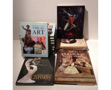 A COLLECTION OF LATE 20TH CENTURY ART REFERENCE BOOKS To include a set of seven Ventes D'Art, French, a Sotheby's Art at Auct