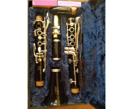 BOOSEY & HAWKES, LONDON, A MID 20TH CENTURY CLARINET  Cased. 