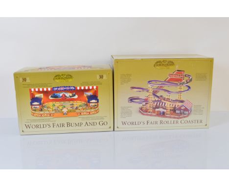 Two Gold Label World's Fair models, Bump and Go, together with Roller Coaster, both boxed (2) 