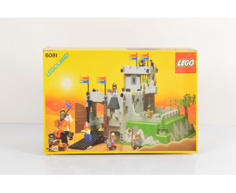 A boxed Lego Kings Mountain Fortress, 6081, opened with manual , unchecked 