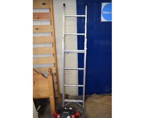 A folding ladder