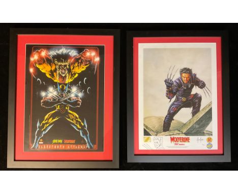 Comics - limited edition Marvel prints, Wolverine by Joe Jusko, Dynamic Forces Limited Edition Print #30 / 250, Hand Signed i