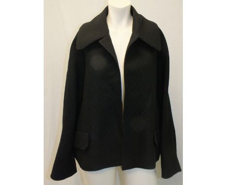 DRIES VAN NOTEN, ladies black jacket, size large