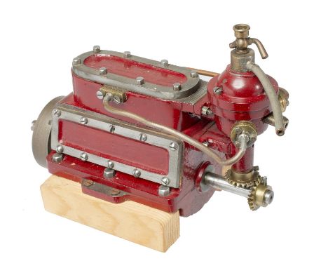 Model traction engine/CollectiblesA model steam engine Stuart “Sirrus” which was developed for flash steam hydroplane racing,