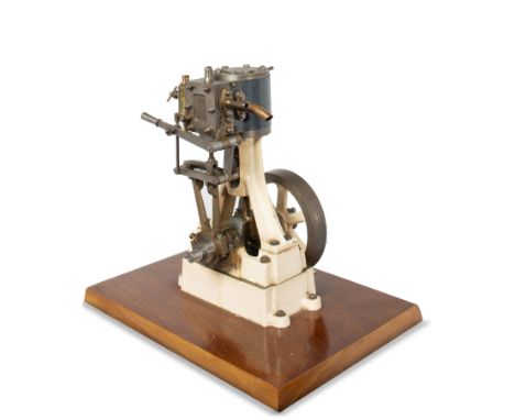 Model traction engine/CollectiblesA vertical model steam engine Stuart “No 4” with reversing gear , 1½ inch diameter by 1¼ in