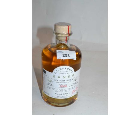 J J Kurberg Kanep Cannabis Small Batch Vodka - 40%