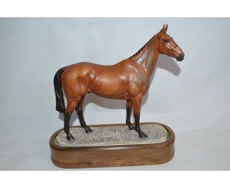 Royal Worcester model of "Arkle" owned by the Duchess of Westminster modelled by Doris Lindner