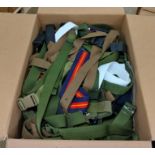 200x British Forces belts - various types and sizes