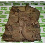 25x British Army MTP combat vests - mixed sizes - no filler