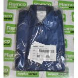 33x British RAF long sleeved shirts - Blue - mixed sizes