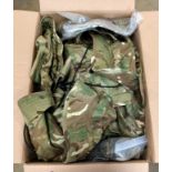 60x British Army MTP mixed hats - cold weather, tropical and combat - mixed sizes