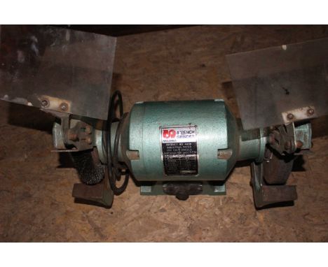 Heavy duty 8" bench grinder. (Untested)