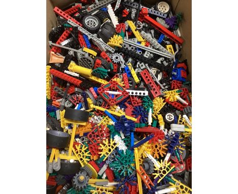 Lego Vintage toys to include vast array of Lego technic parts &nbsp;wheels cogs and items of construction inc 2 original broc