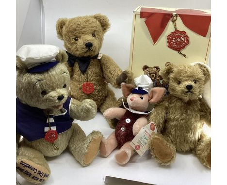 Hermann vintage Teddy bear collection; &nbsp;1990s collection to include a Musical lullaby collection and a &nbsp;convention 