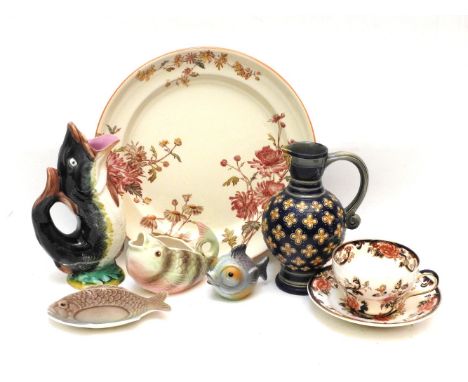 Sundry china, including Spode and Mason's ironstone, Minton jug etc.