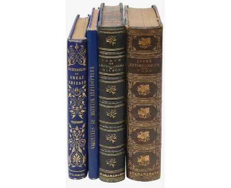 Entomology. Four titles Westwood., John Obadiah., The Butterflies of Great Britain, with their transformations delineated and