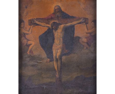 ITALIAN SCHOOL, EARLY 19TH CENTURYChrist on the Cross
oil on panel
49 x 41cm

Provenance
With the della Faille de Leverghem f