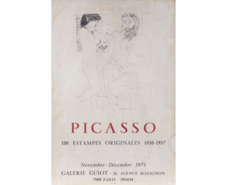 AFTER PABLO PICASSOPicasso, 100 Estampes Originales 1930-1937, Novembre-Décembre 1973, Galerie Guiot - 18 Avenue Matignon, Pa