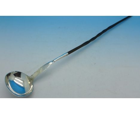 A 19th Century punch ladle