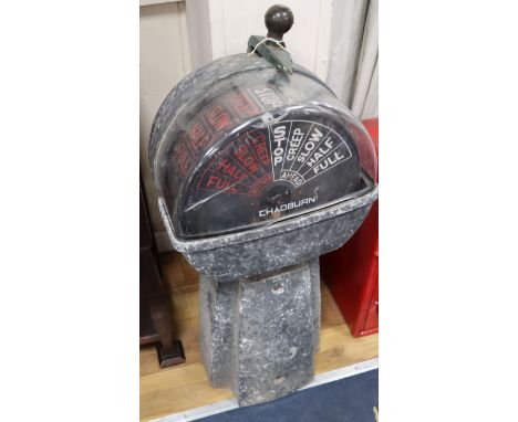 A vintage Chadburn ships telegraph H.91cm