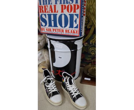 Peter Blake "The First Real Pop Shoe" limited edition 9/600 in original box and tin tube