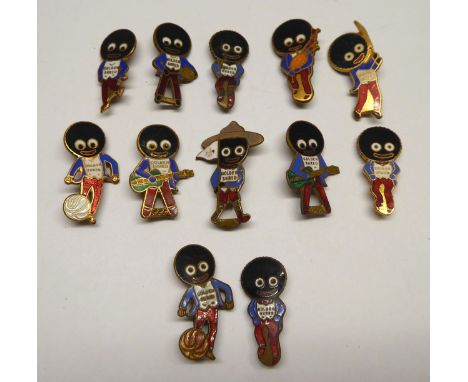 A collection of twelve Robertson's enamel Badges. 