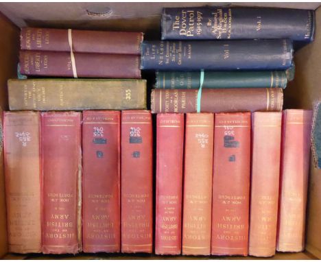 Honorable J W Fortescue "A History of the British Army", ten volumes, various publication dates; Reverend J C Atkinson, "Fort