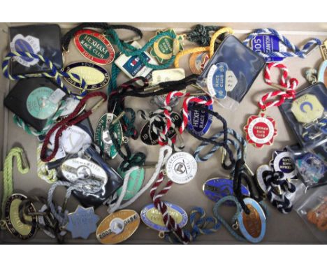 Horseracing, collection of approx. 35 enamel horse racing badges, 1990s onwards, various courses inc. several for Newcastle &