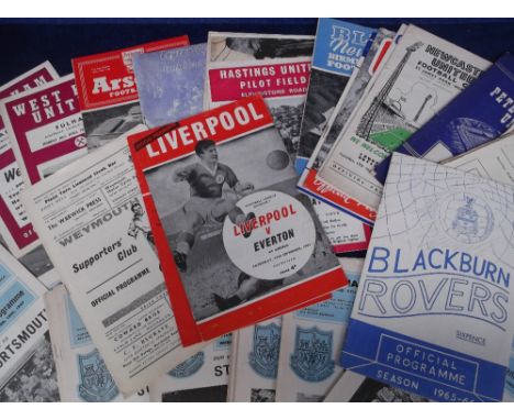 Football programmes, collection of approx. 50 1950s - 1960s programmes inc. Gateshead v. Stockport 1953/54, Southport v. Stoc