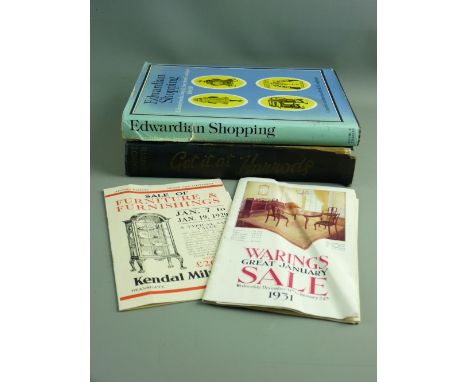 BOOKS - 'Get It At Harrods, 1929', a most interesting hardbacked eight hundred page catalogue of retail stock available at th