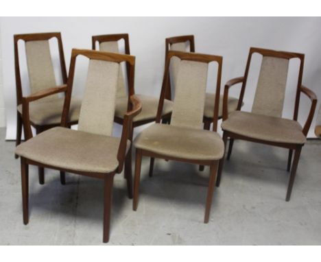 A set of six vintage G-Plan dining chairs, to include two carvers (6).