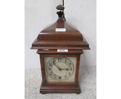Morath Bros of Liverpool; an early 20th century mahogany-cased bracket clock, height 21cm.