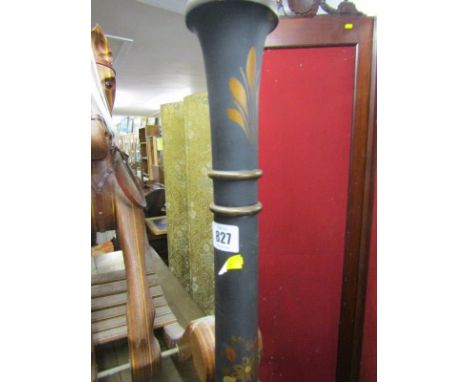 CHINOISERIE LACQUERED STANDARD LAMP 
