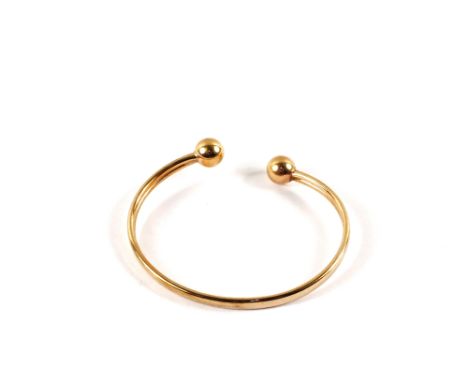 A 9ct Gold bangle
