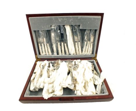 A canteen of Sheffield Silver plated cutlery (unused)