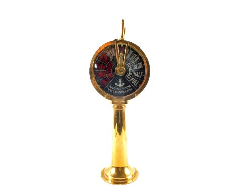 A Brass ships engine telegraph