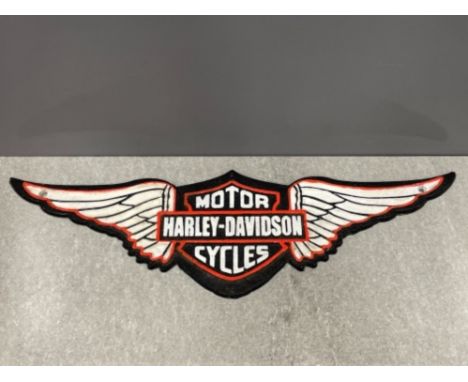 Harley Davidson motor cycles wall plaque