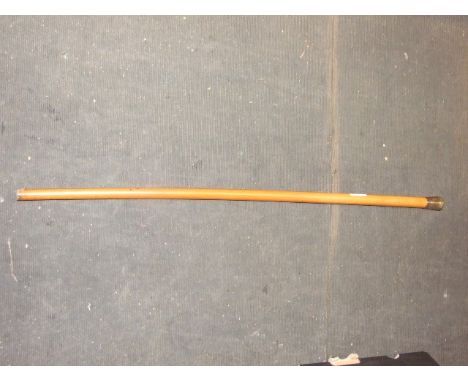 Silver Top Walking Stick 34 1/2 inches long