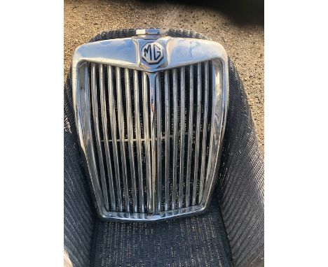 Vintage Chrome MG Grill