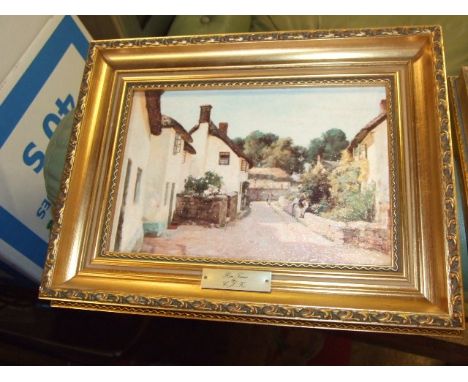 Rose Terrace E J Fox &amp; Print of Girl