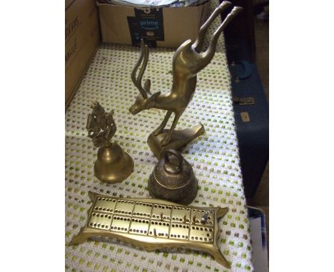 Brass Bells , Antelope &amp; Cribbage Score Board