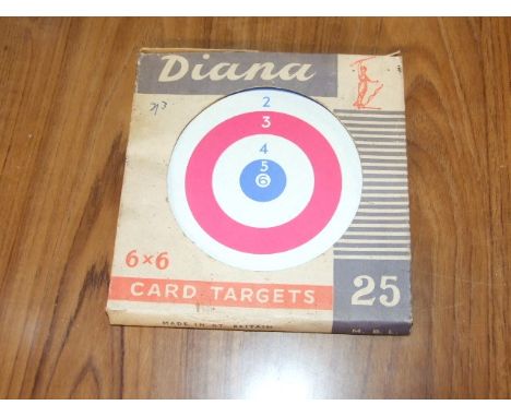 Vintage Diana Air Gun Targets
