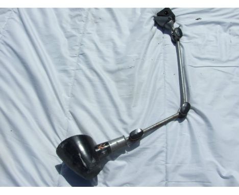 Retro Industrial Machinists Angle Poise Lamp Wall / Machine Mounted