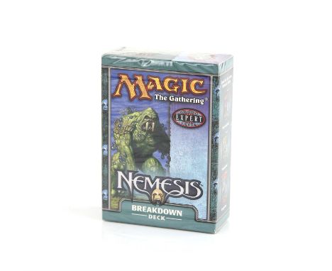 Wizards of the Coast. Magic The Gathering. Nemesis 'Breakdown' theme deck, sealed in original packaging. The vendor formally 