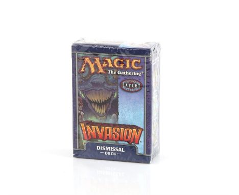 Wizards of the Coast. Magic The Gathering. Invasion 'Dismissal' theme deck, sealed in original packaging. The vendor formally