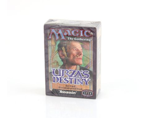 Wizards of the Coast. Magic The Gathering. Urza's Destiny 'Assassin' theme deck, sealed in original packaging. The vendor for