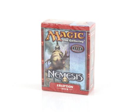 Wizards of the Coast. Magic The Gathering. Magic Nemesis 'Eruption' theme deck, sealed in original packaging. The vendor form