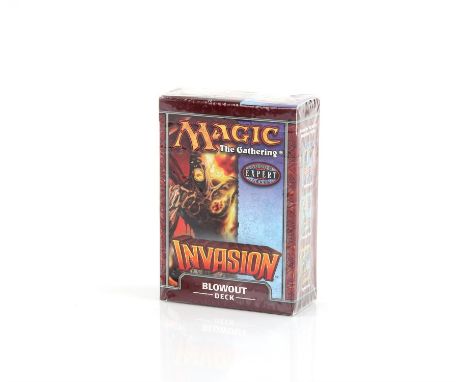 Wizards of the Coast. Magic The Gathering. Invasion 'Blowout' theme deck, sealed in original packaging. The vendor formally w